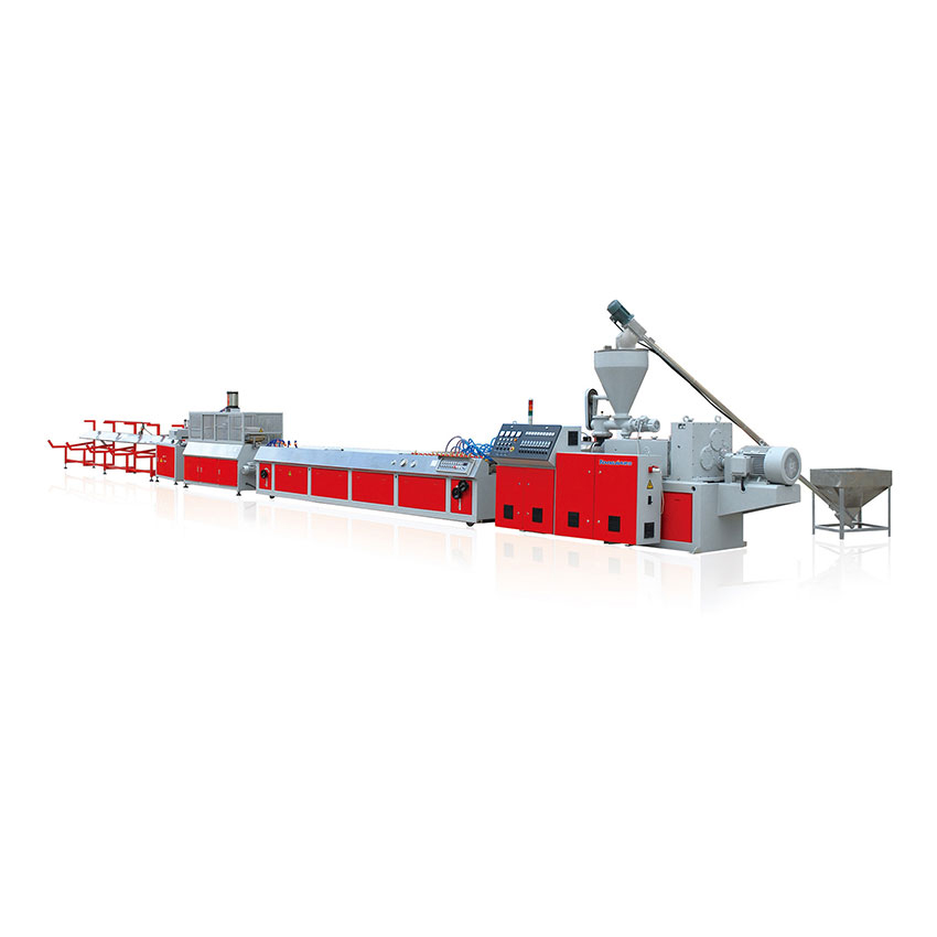 PVC Profile Making Machine PVC Wall Panel Production Line / PVC Wall Panel Extrusion Line