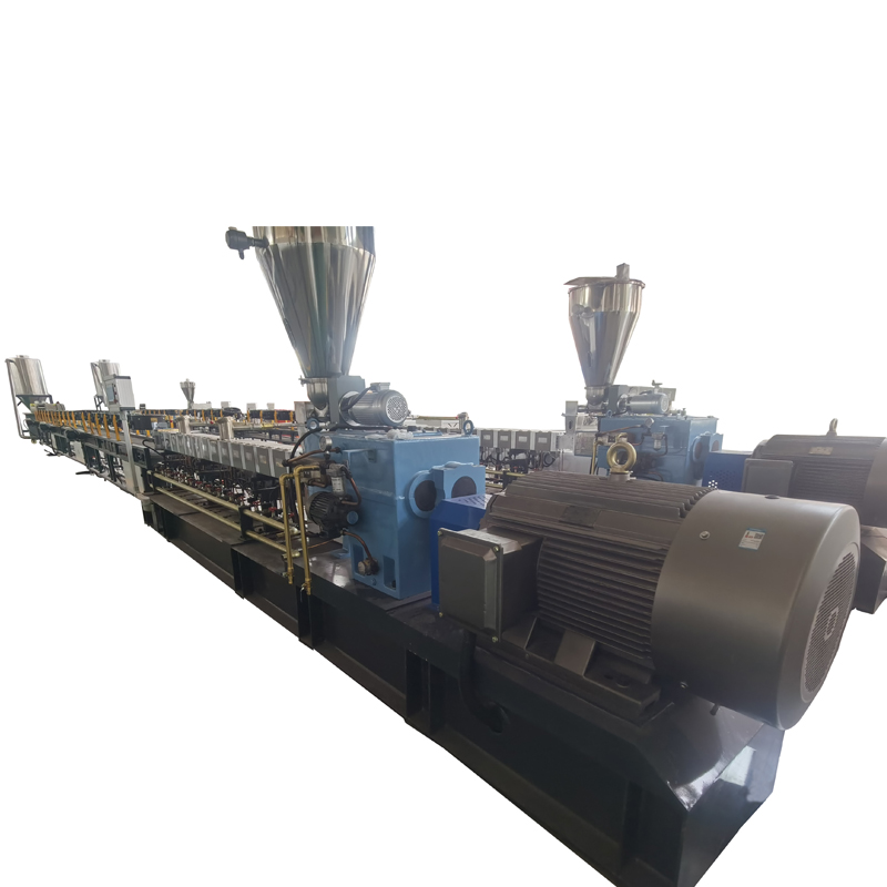 Biodegradable Granules Making Machine for PLA PBAT Starch Twin Screw Extrusion Granulation Production Plastic Extruders