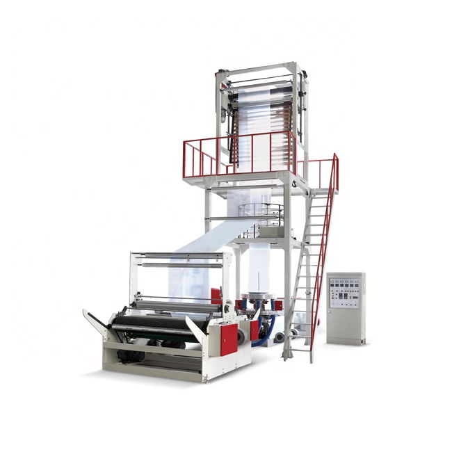 High Output PE Hdpe Ldpe Plastic Film Extruder Machine PE Film Blowing Machine Plastic Bag Making Machine Production Line