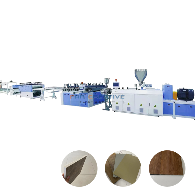 PVC Lightweight Rigid Crust Foam Board Extrusion Line